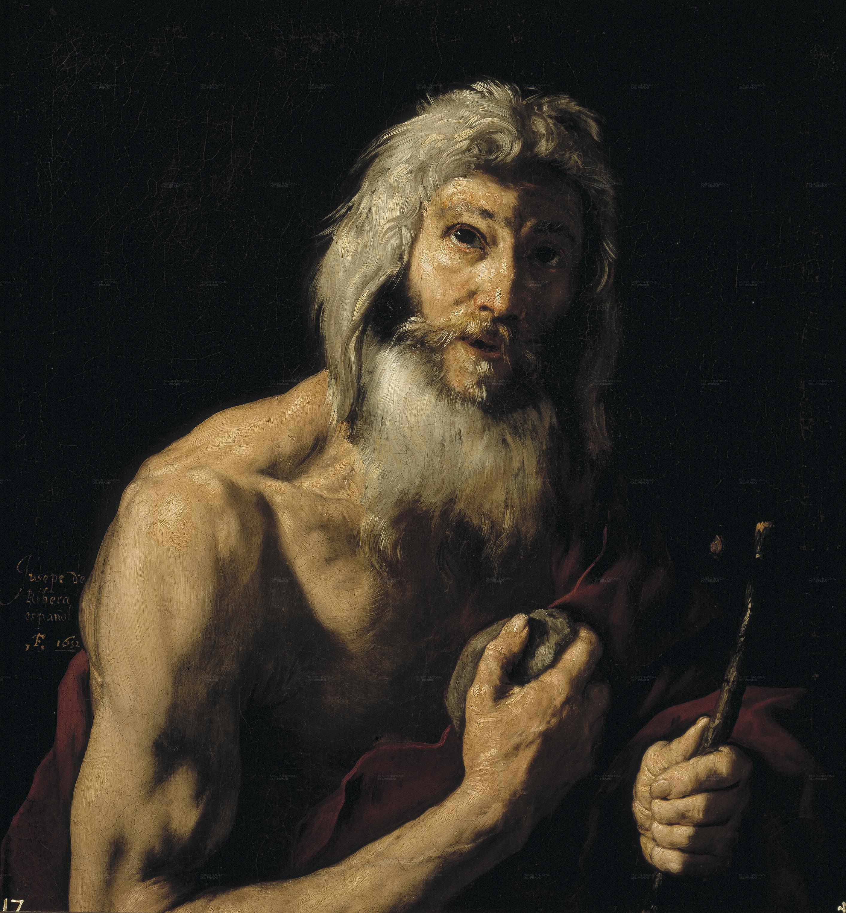 St. Jerome penitente by Jusepe de Ribera | Artful for Mac